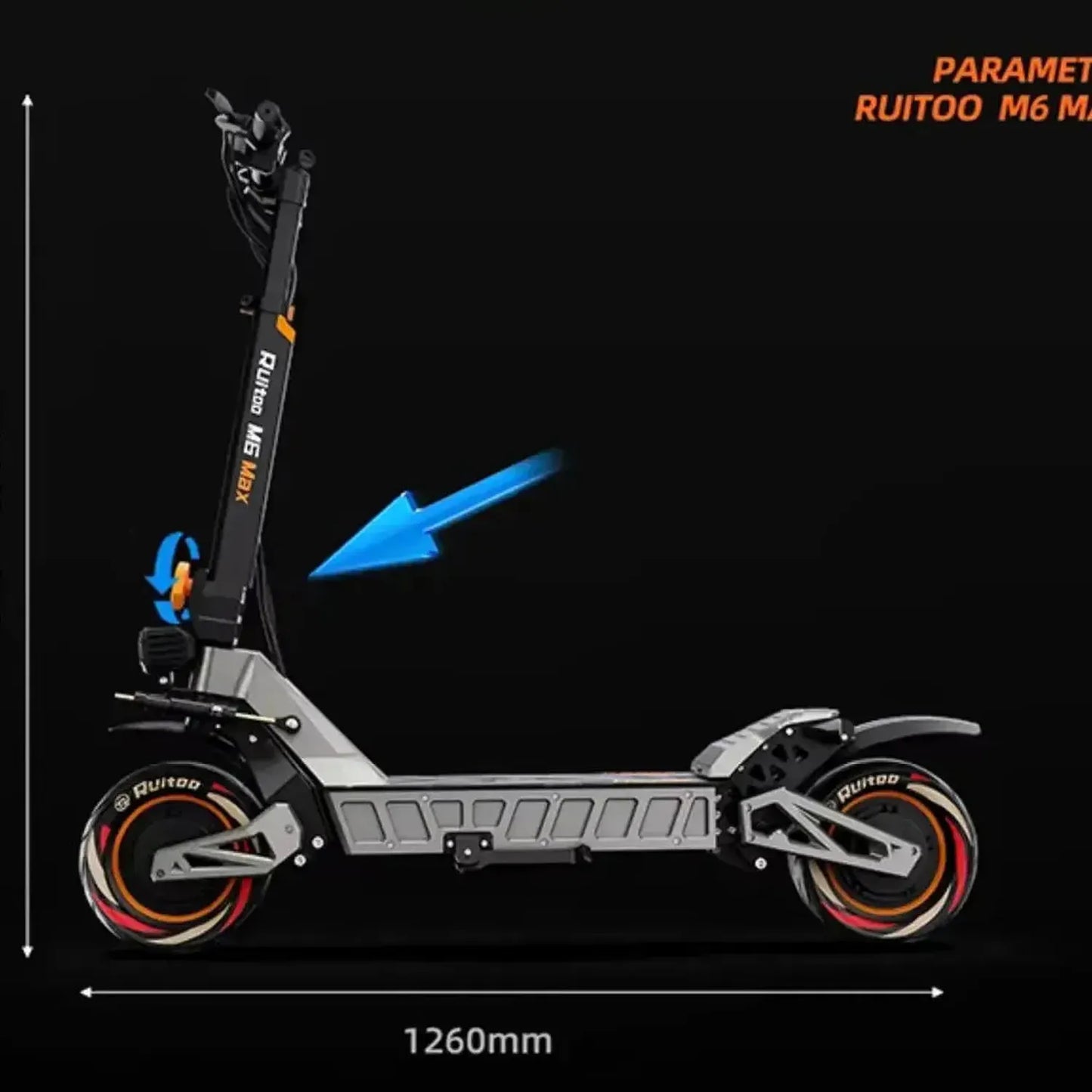 RUITOO M6 Max Electric Scooter
