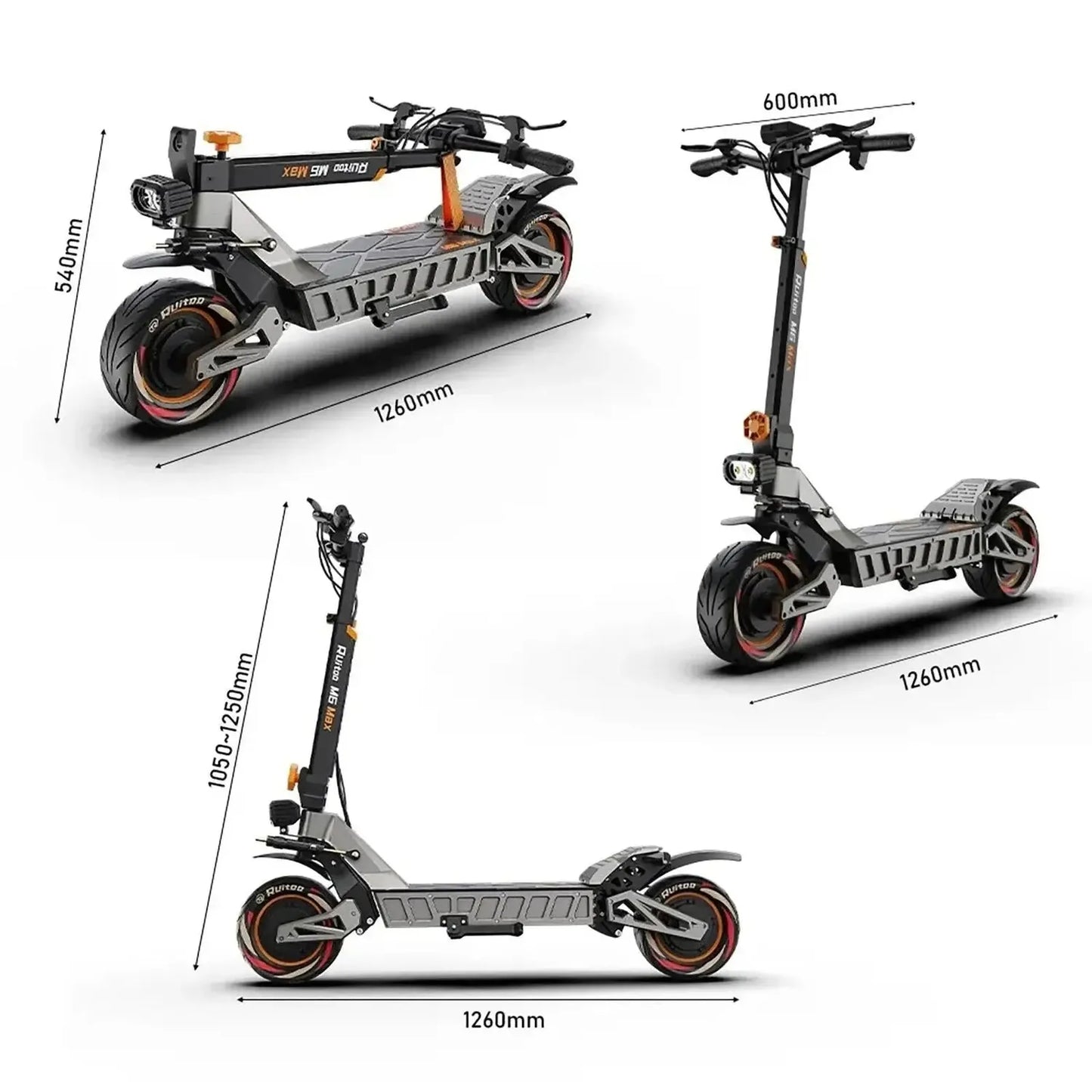 RUITOO M6 Max Electric Scooter