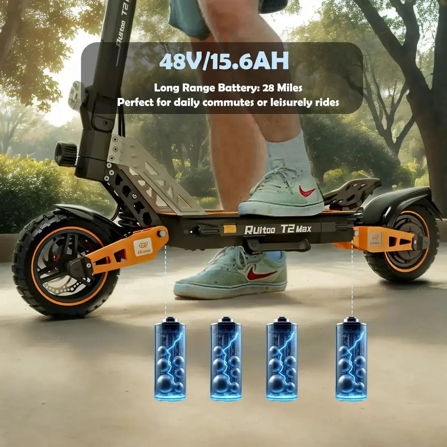 RUITOO T2 Max Electric Scooter