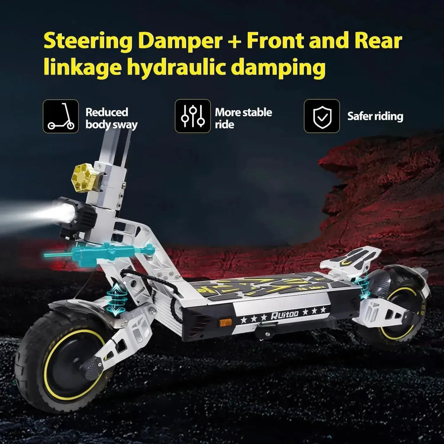 RUITOO T3 Max Off-Road Electric Scooter