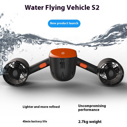 S2 Underwater Scooter – Handheld Diving Sea Scooter, 30m Depth, 22.2V Battery