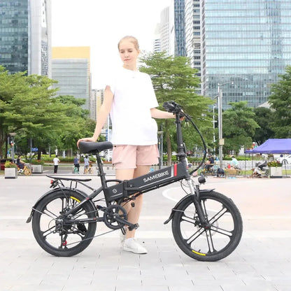 SAMEBIKE 20LVXD30-II Folding Electric Mini Bike