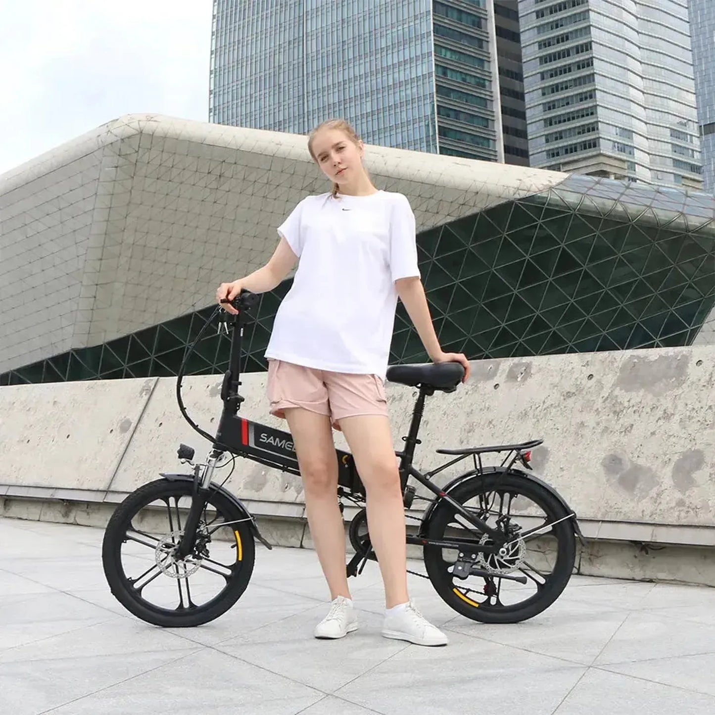SAMEBIKE 20LVXD30-II Folding Electric Mini Bike