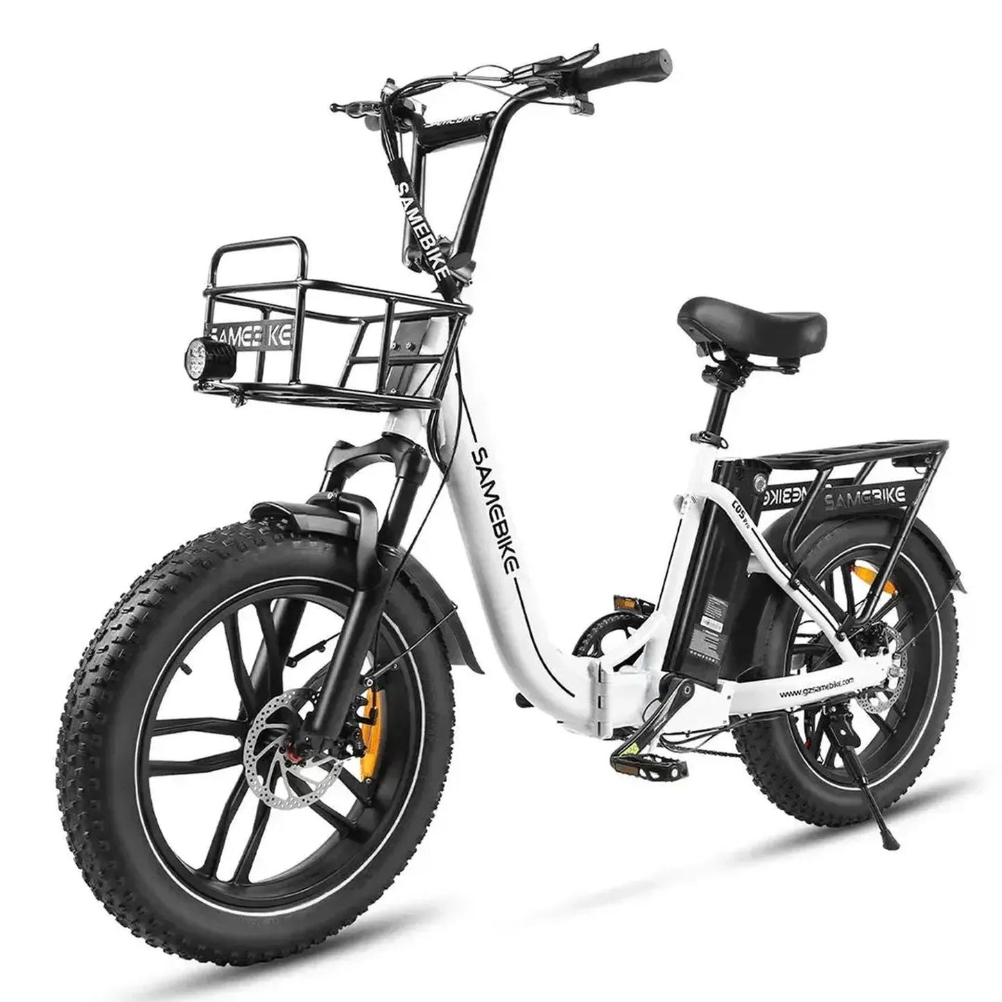 SAMEBIKE C05 Pro Step-through Foldable Fat Tire Ebike
