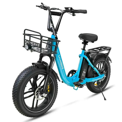 SAMEBIKE C05 Pro Step-through Foldable Fat Tire Ebike