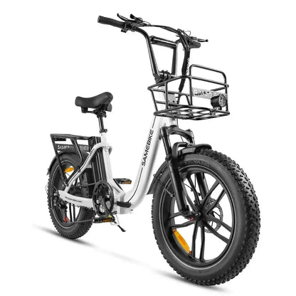 SAMEBIKE C05 Pro Step-through Foldable Fat Tire Ebike