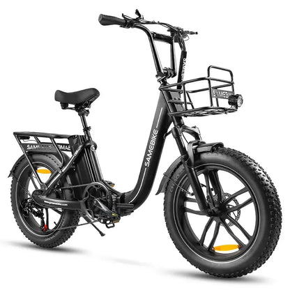 SAMEBIKE C05 Pro Step-through Foldable Fat Tire Ebike