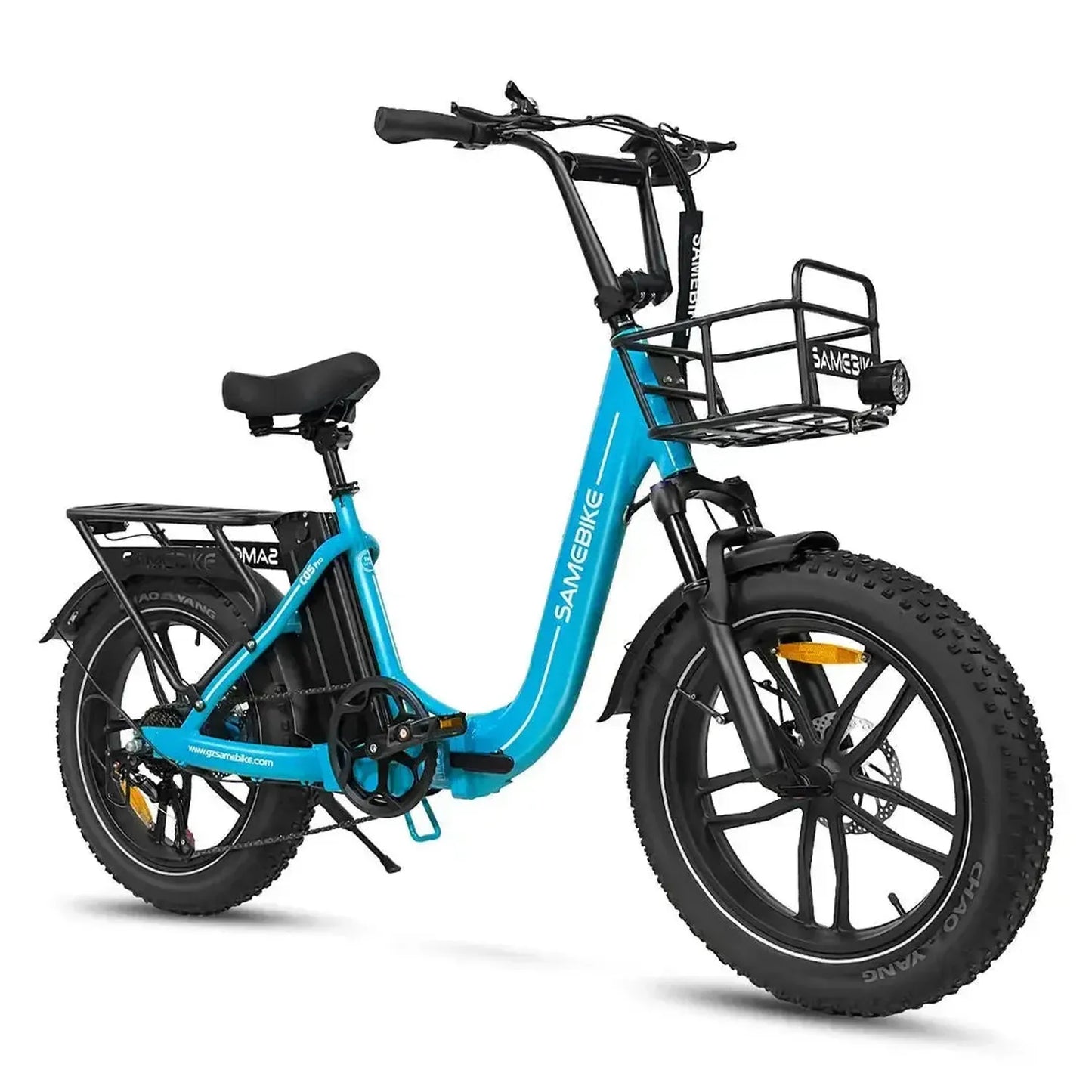 SAMEBIKE C05 Pro Step-through Foldable Fat Tire Ebike