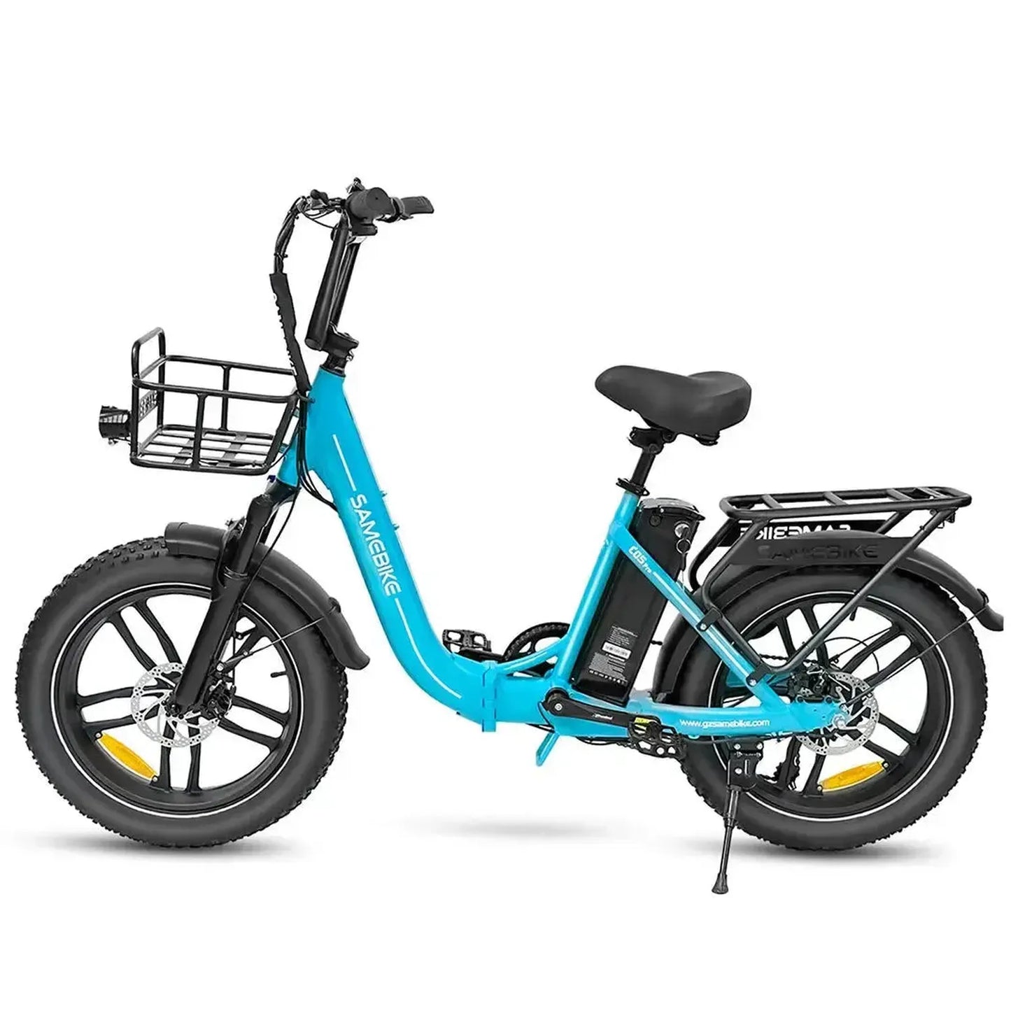 SAMEBIKE C05 Pro Step-through Foldable Fat Tire Ebike