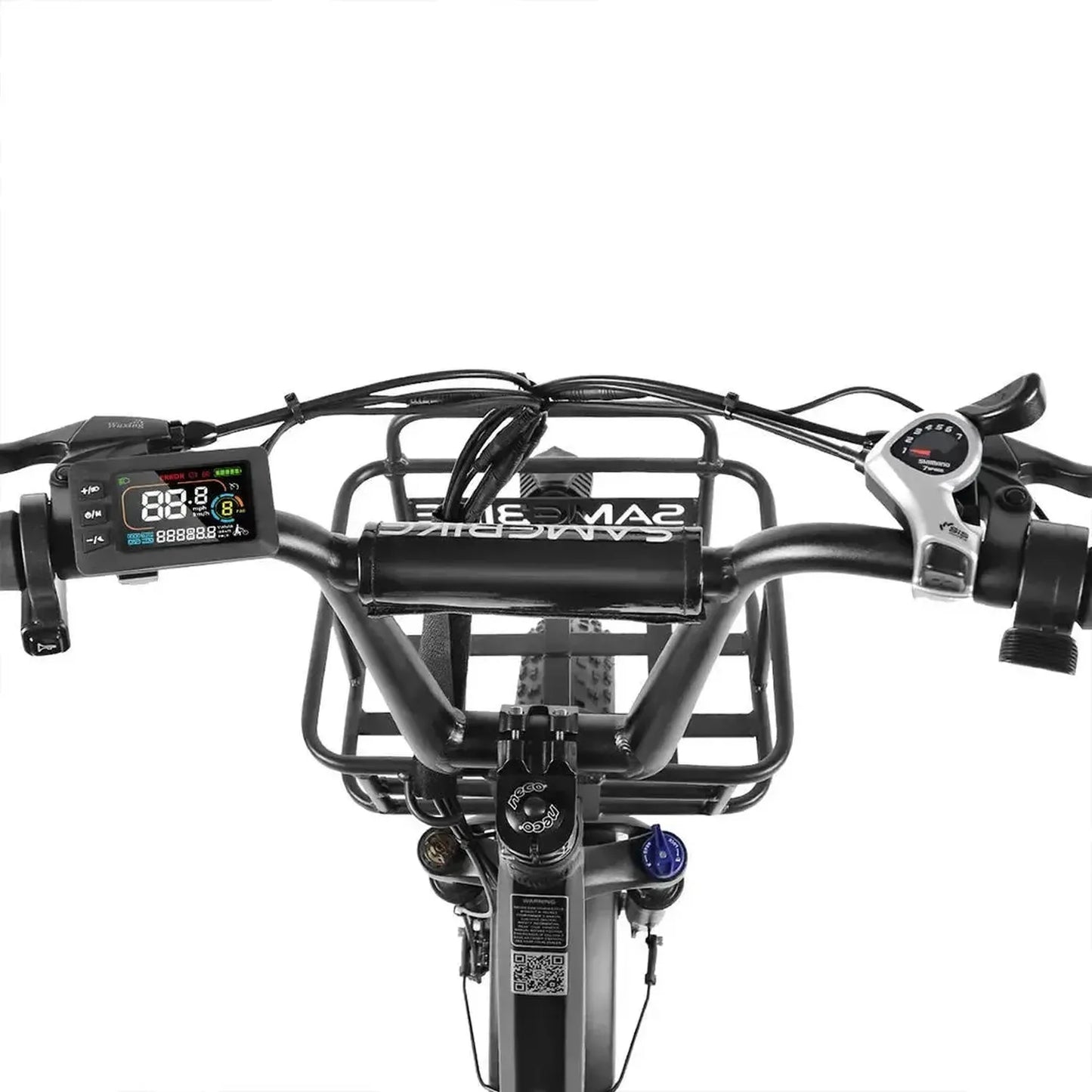 SAMEBIKE C05 Pro Step-through Foldable Fat Tire Ebike