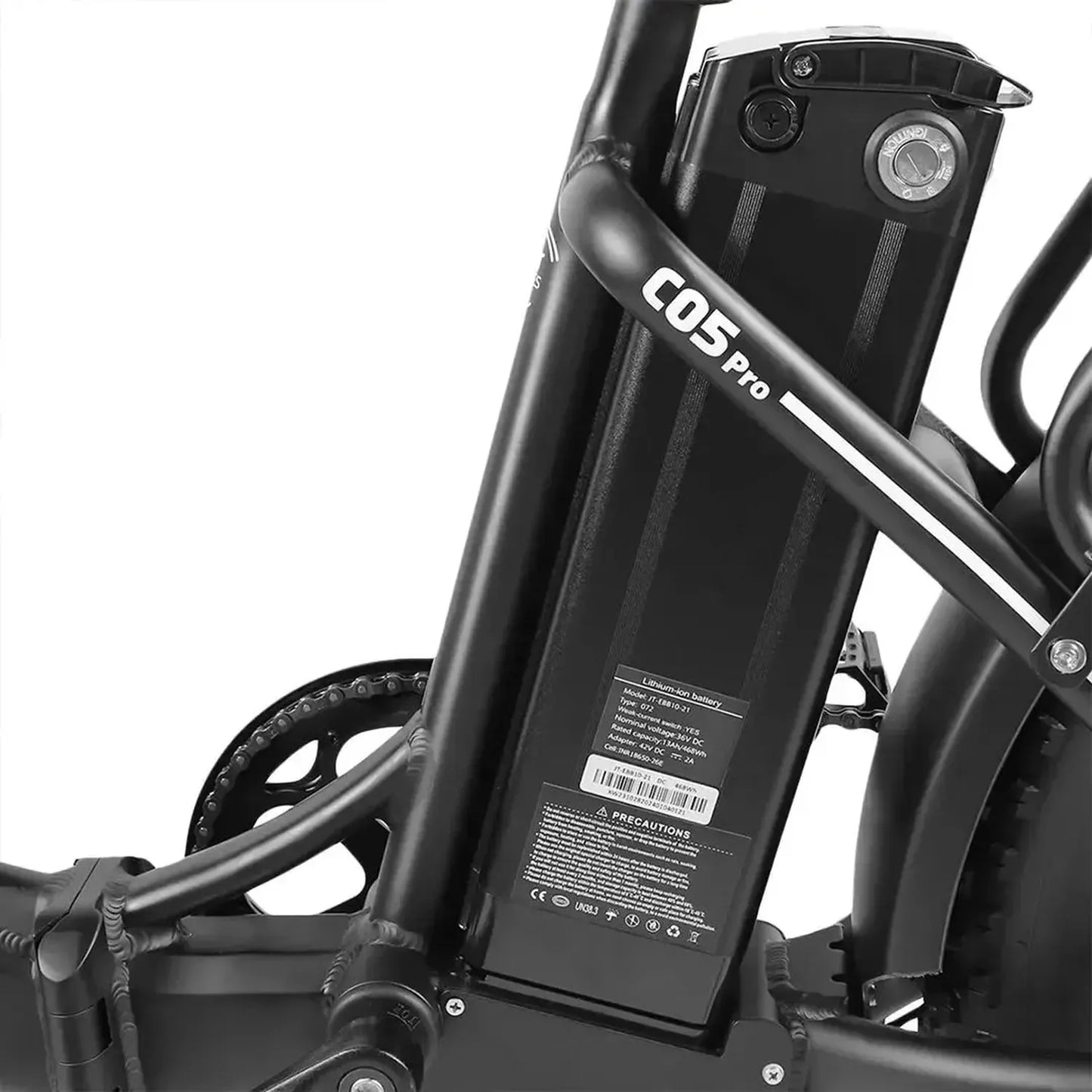 SAMEBIKE C05 Pro Step-through Foldable Fat Tire Ebike