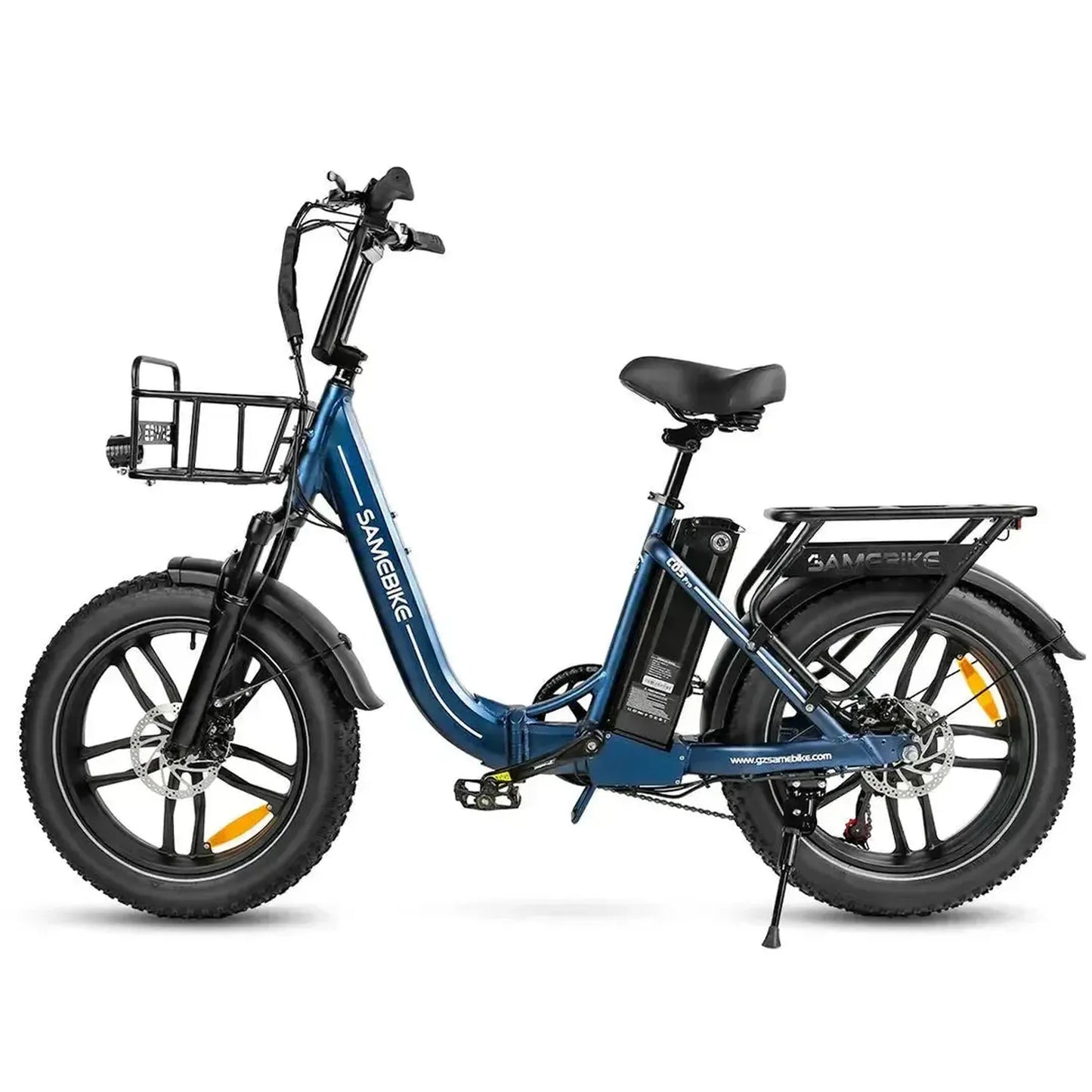 SAMEBIKE C05 Pro Step-through Foldable Fat Tire Ebike