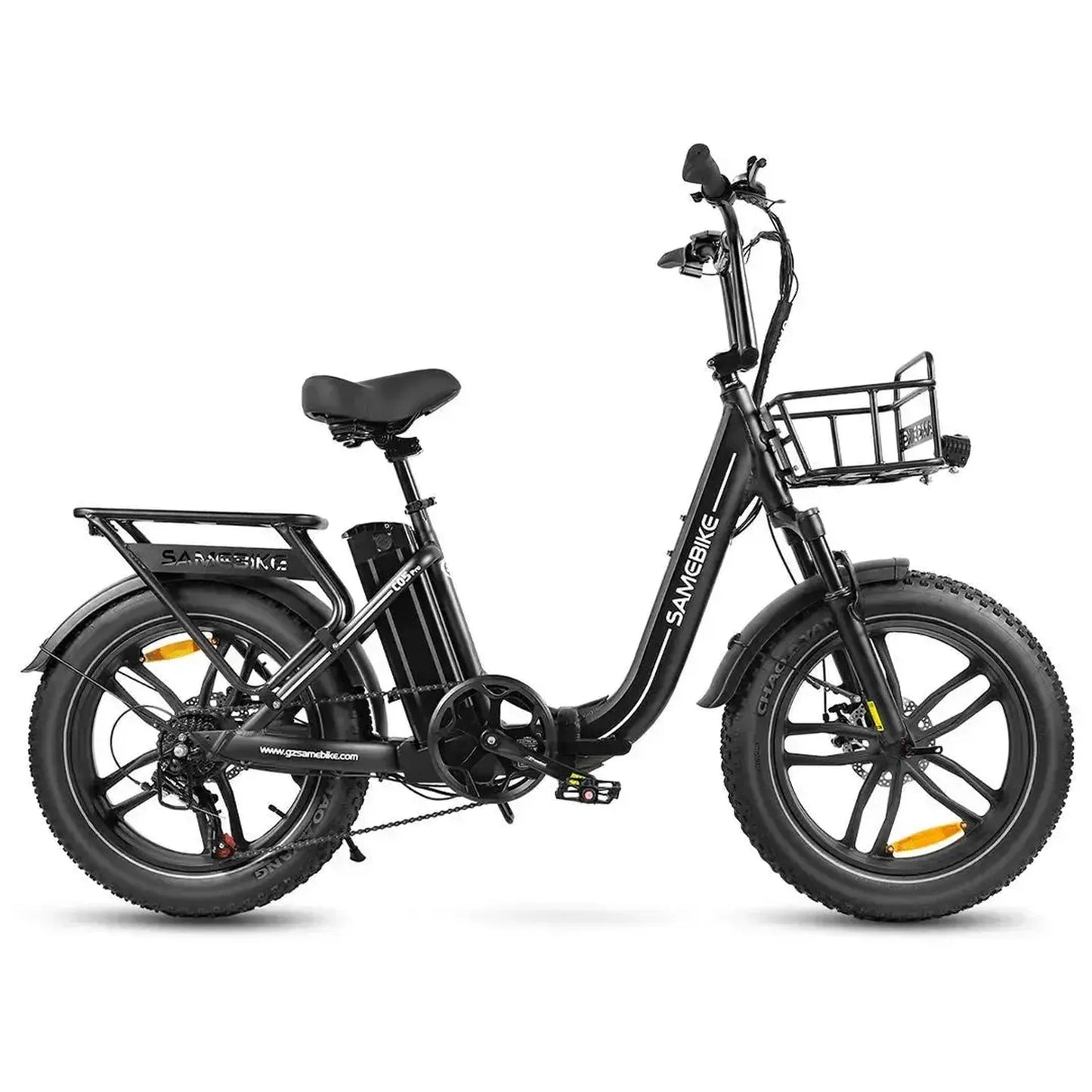SAMEBIKE C05 Pro Step-through Foldable Fat Tire Ebike