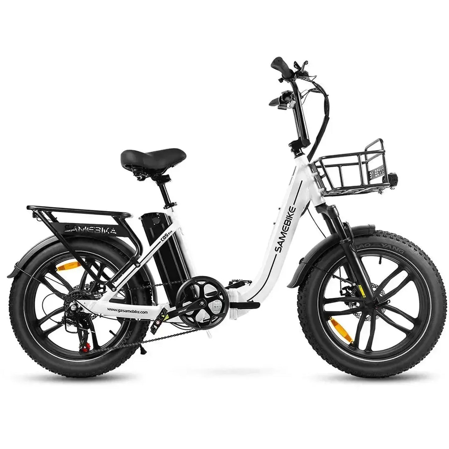 SAMEBIKE C05 Pro Step-through Foldable Fat Tire Ebike
