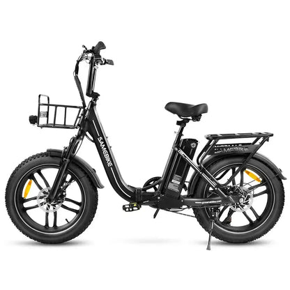 SAMEBIKE C05 Pro Step-through Foldable Fat Tire Ebike
