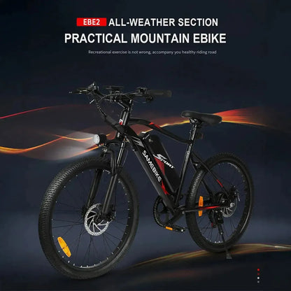SAMEBIKE EBE2 Mountain Electric Bike With Torque-Sensor
