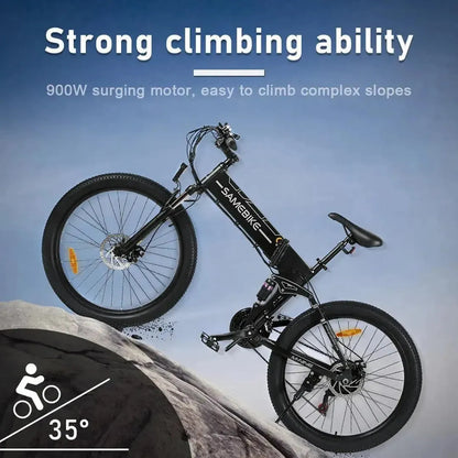 SAMEBIKE LO26-II-YD Hydraulic Brake Folding Electric Bike