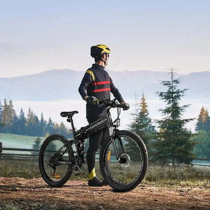 SAMEBIKE LO26-II-YD Hydraulic Brake Folding Electric Bike