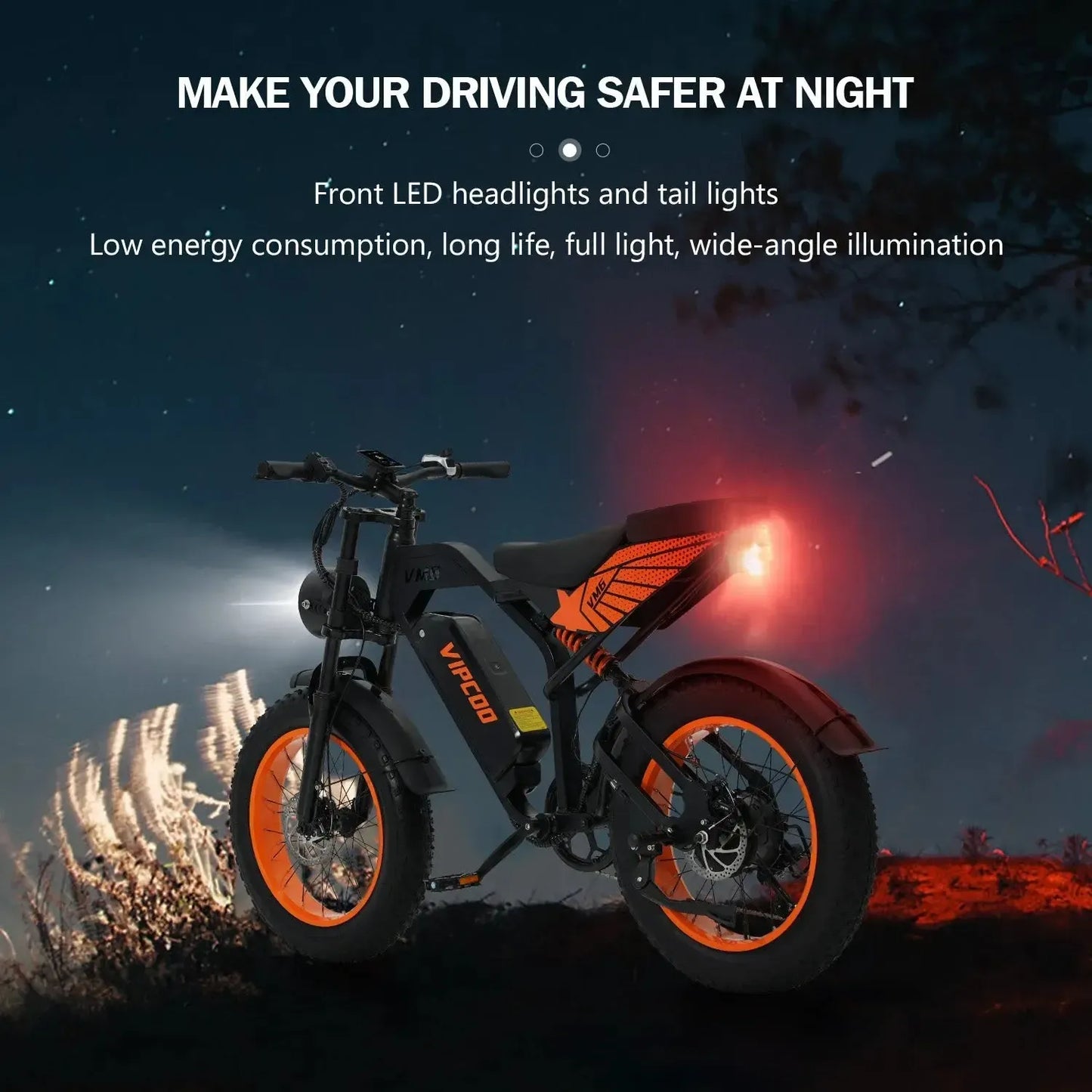 VIPCOO VM6 Fat Tire Electric Bike