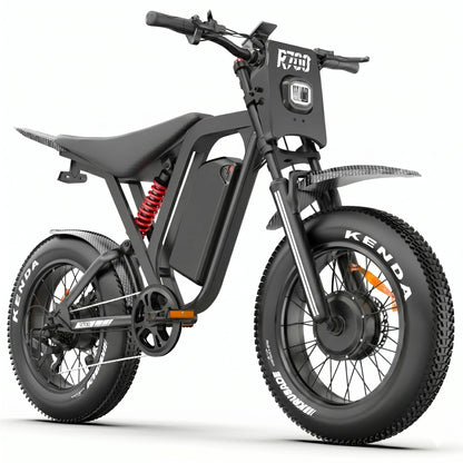 Bluvall R700 Fat Tyre Electric Bike