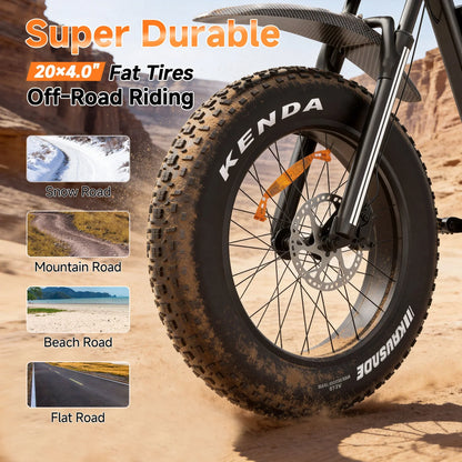 Bluvall R700 Fat Tyre Electric Bike