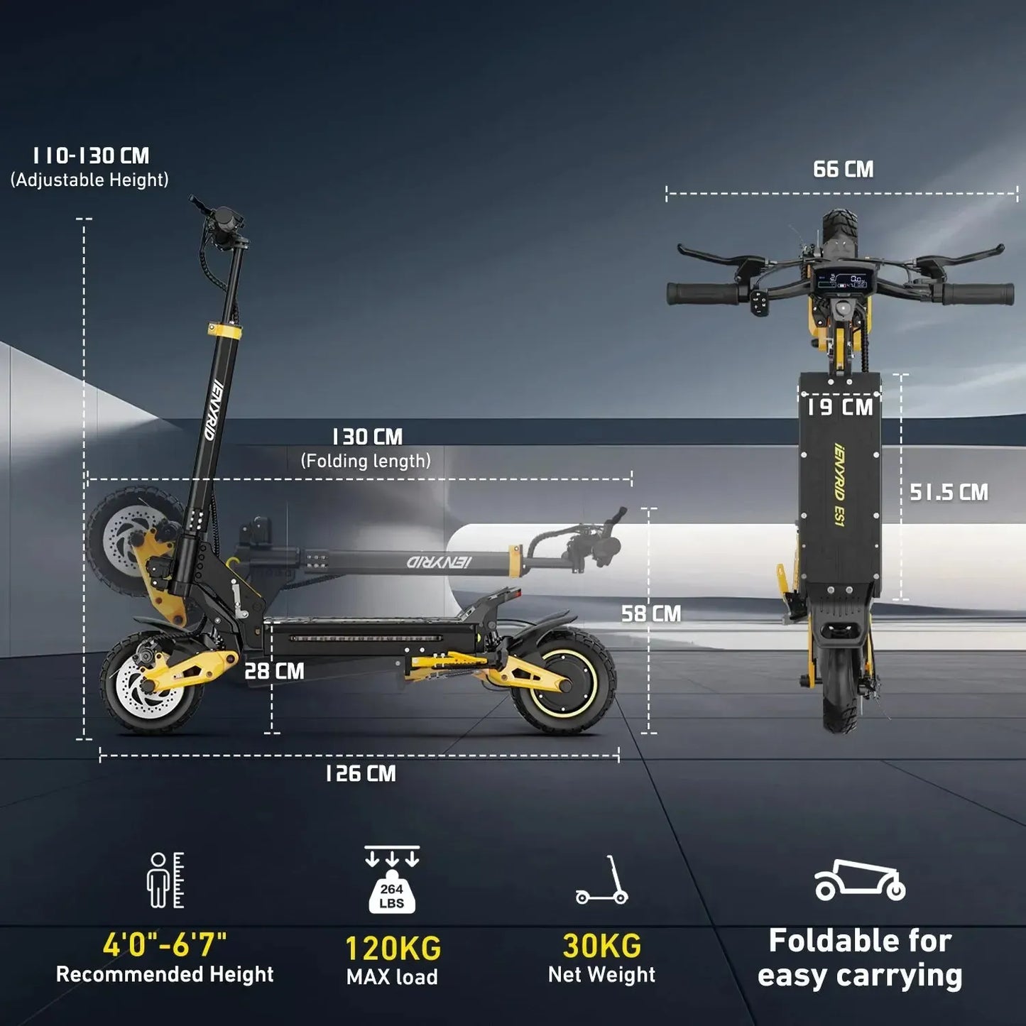 iENYRID ES1 Electric Scooter