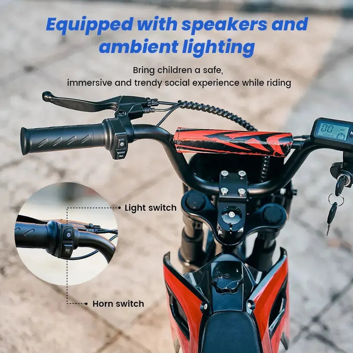 ISCOOTER A14 Kids Electric Bike