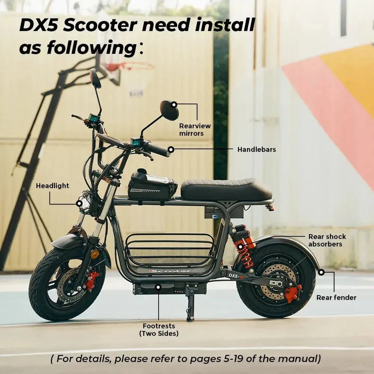 ISCOOTER DX5 Electric Scooter