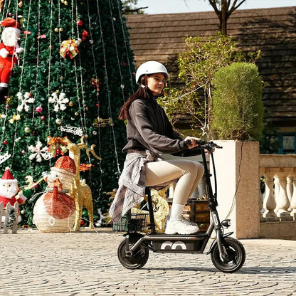 ISCOOTER F2 Electric Scooter with Seat