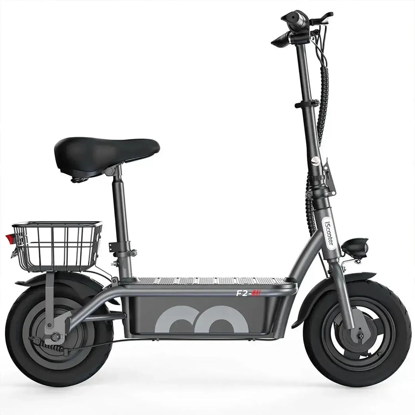 ISCOOTER F2 Electric Scooter with Seat