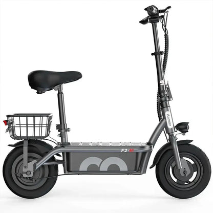 ISCOOTER F2 Electric Scooter with Seat