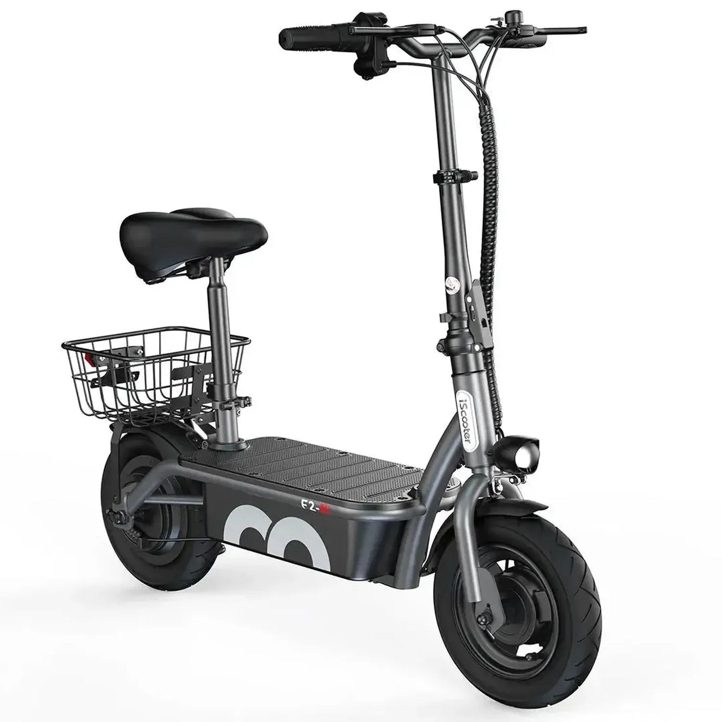 ISCOOTER F2 Electric Scooter with Seat