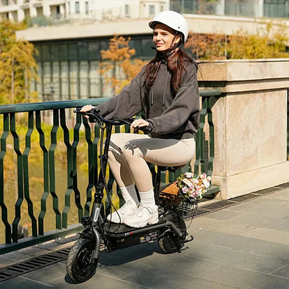 ISCOOTER F2 Electric Scooter with Seat
