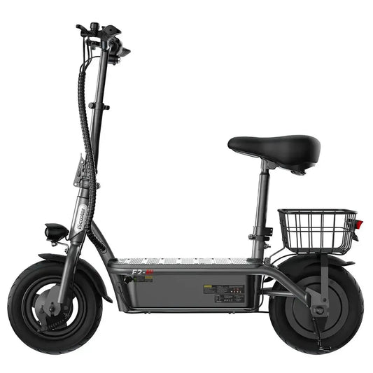 ISCOOTER F2 Electric Scooter with Seat