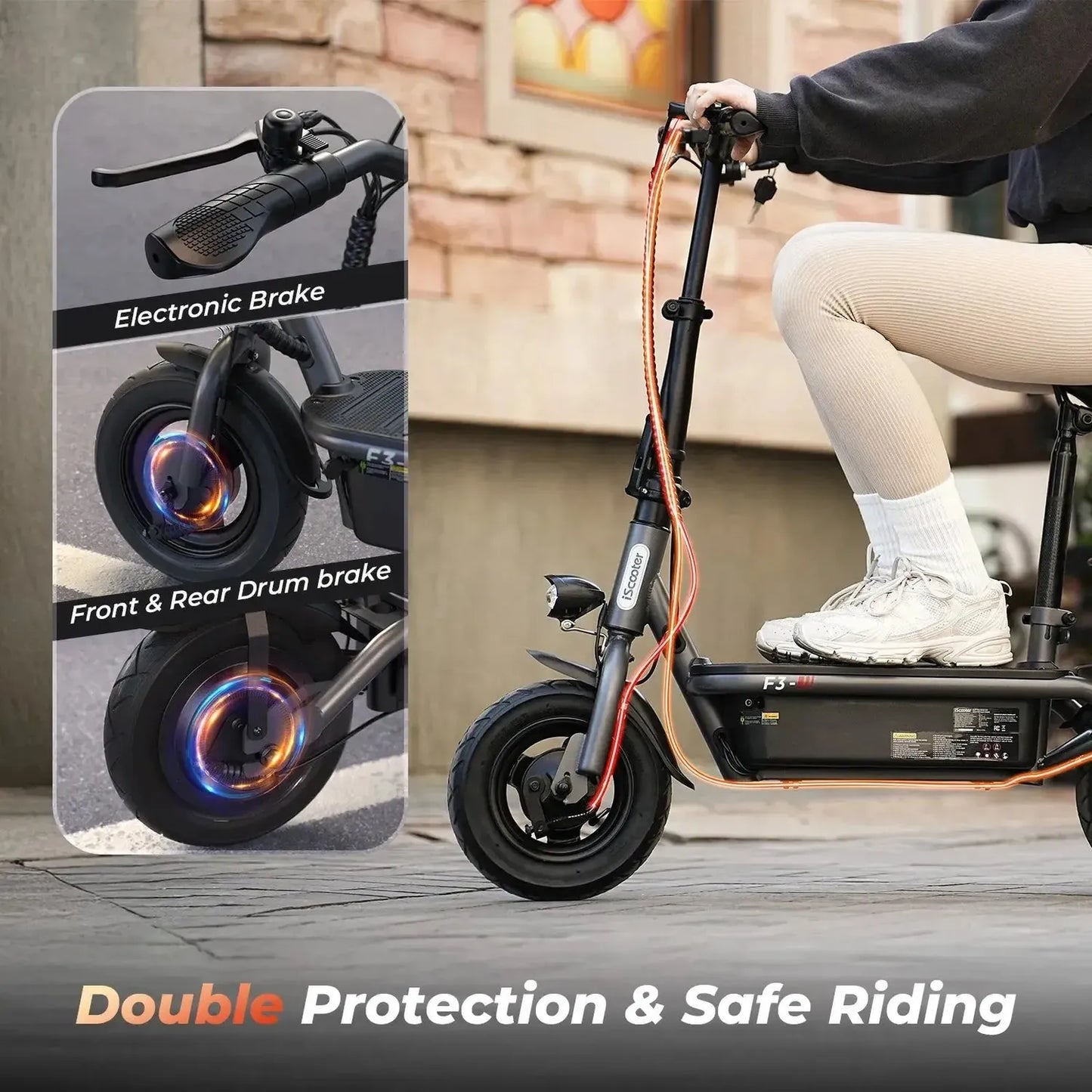 ISCOOTER F3 Electric Scooter