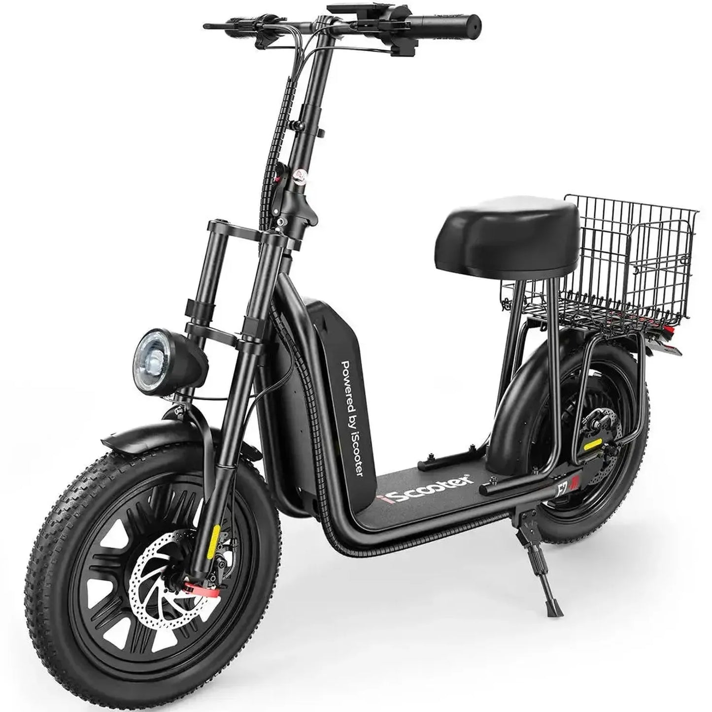 ISCOOTER F7 Electric Scooter with Seat