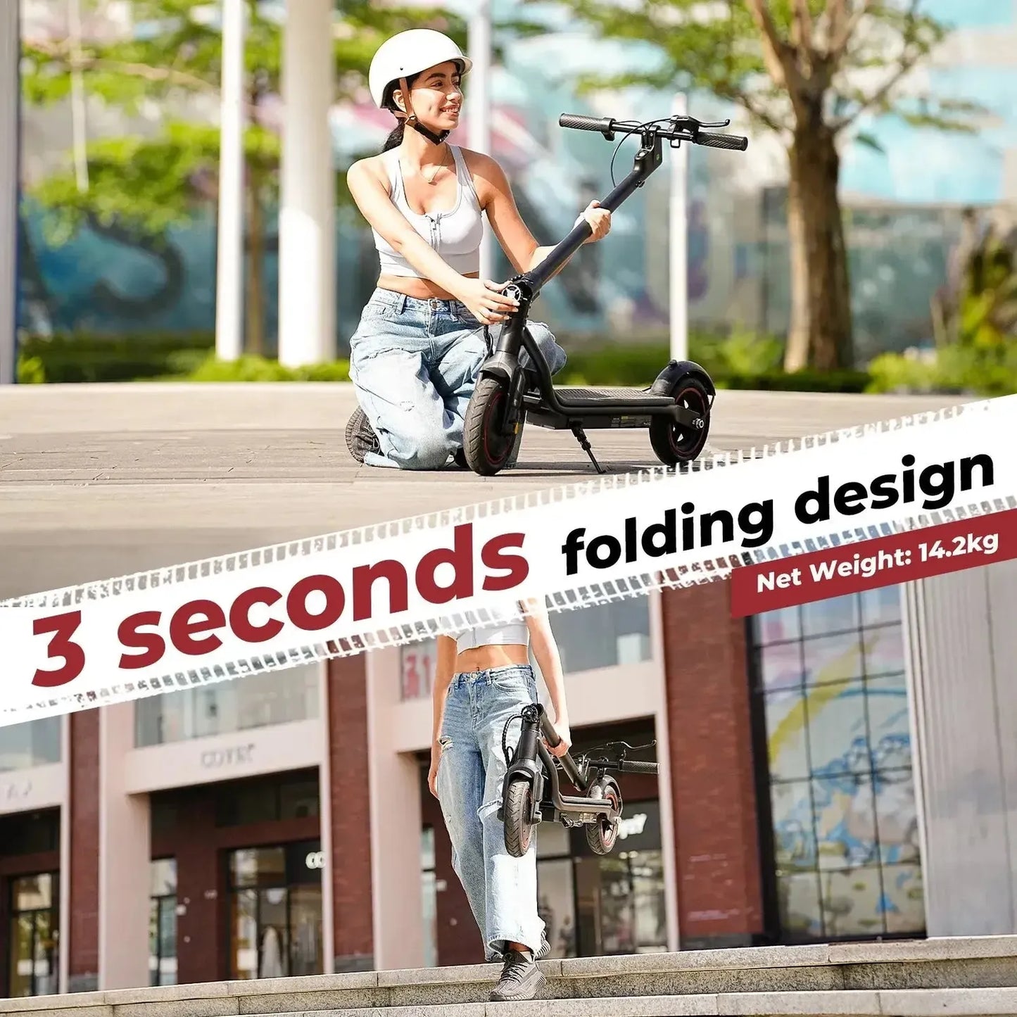ISCOOTER W5 Folding Electric Scooter