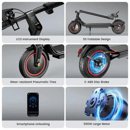 ISCOOTER W6 Folding Electric Scooter