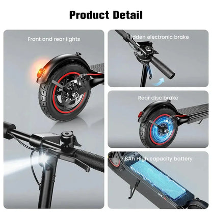 ISCOOTER W6 Folding Electric Scooter