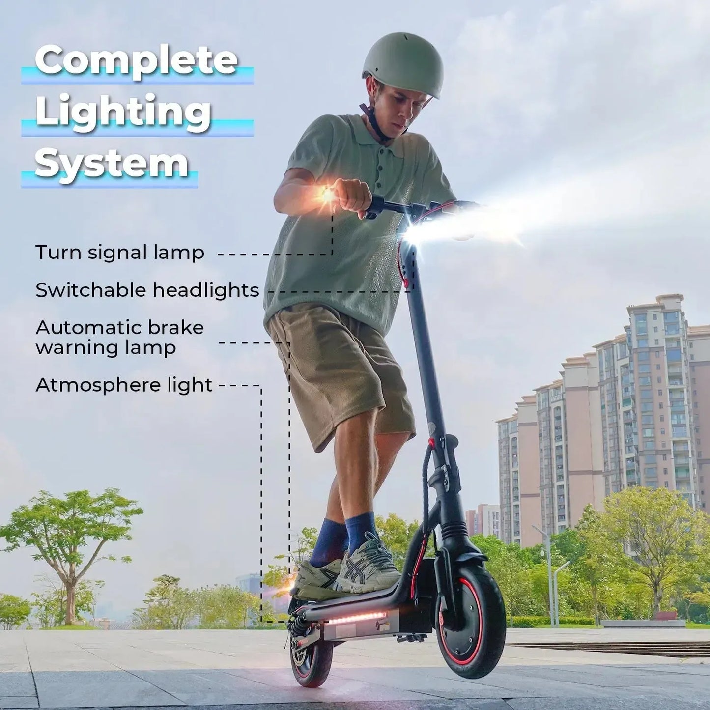 ISCOOTER W7 Folding Electric Scooter