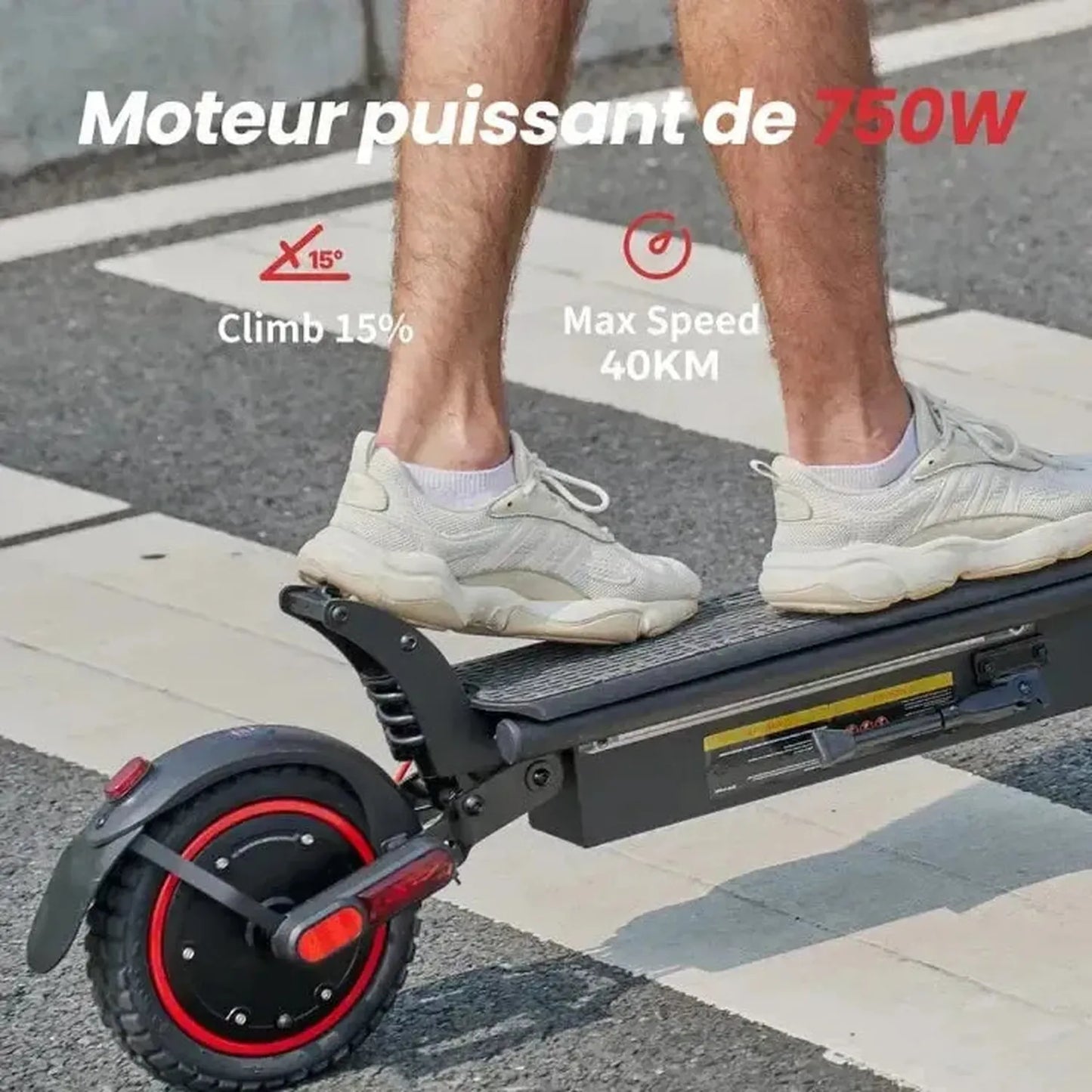 ISCOOTER W8 Folding Electric Scooter