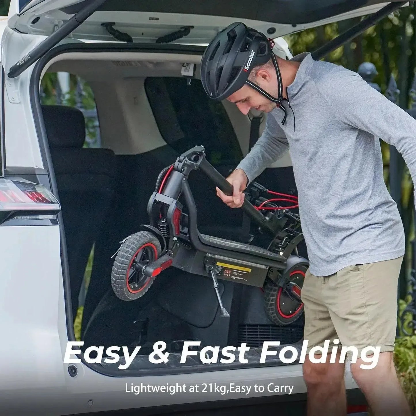 ISCOOTER W8 Folding Electric Scooter
