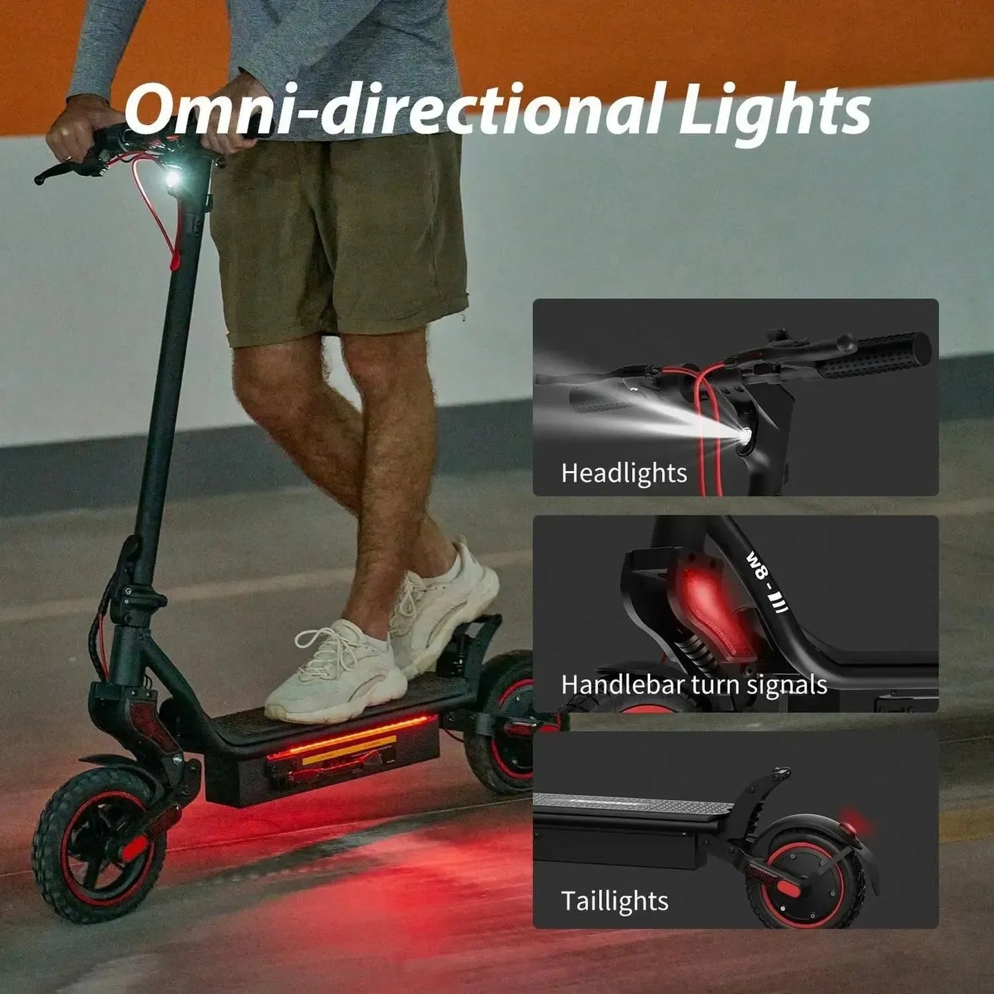 ISCOOTER W8 Folding Electric Scooter