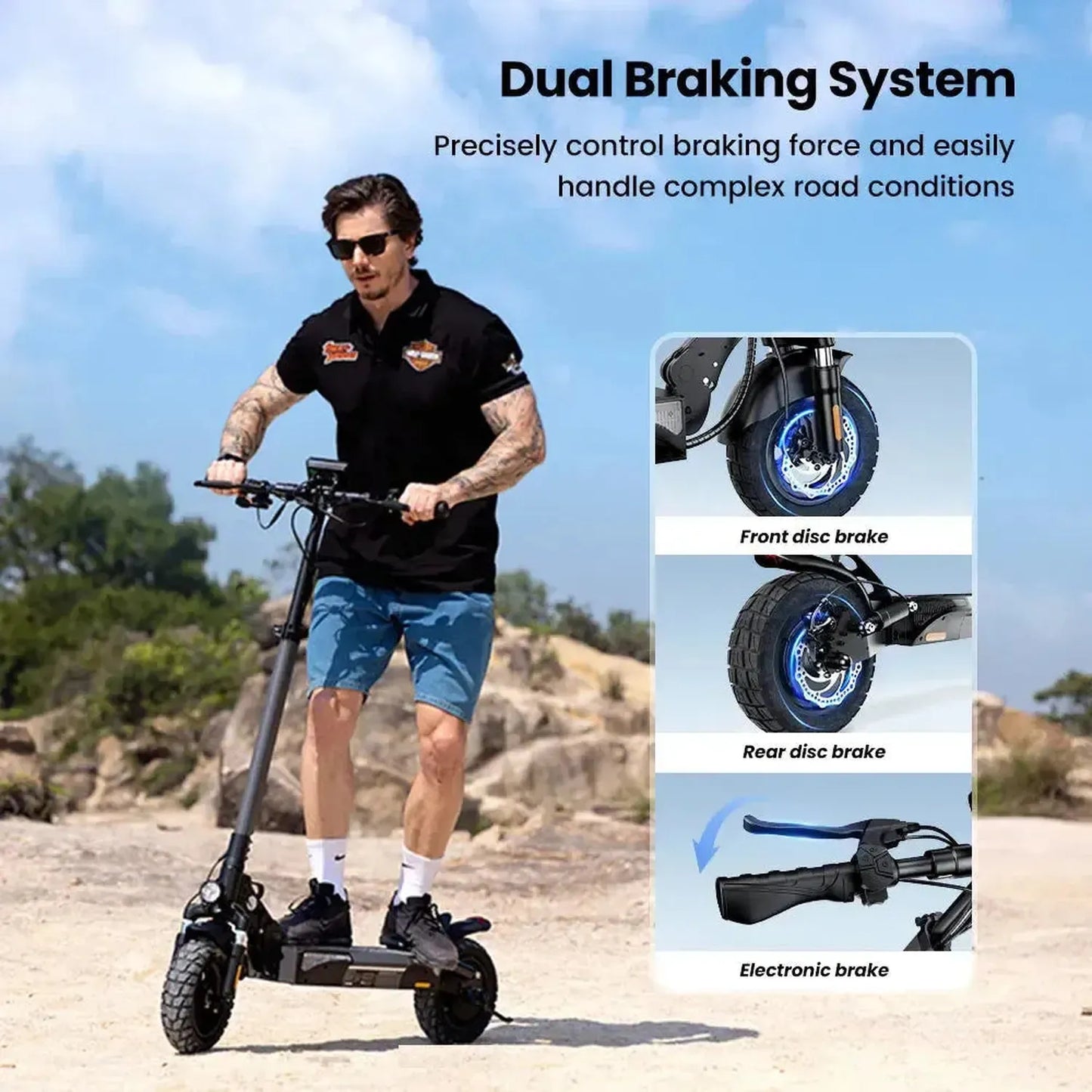 ISCOOTER W9 Folding Electric Scooter