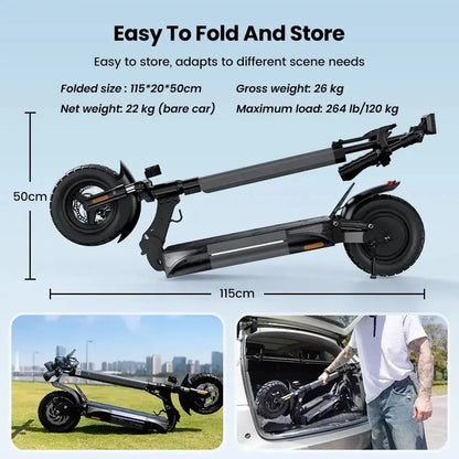 ISCOOTER W9 Folding Electric Scooter