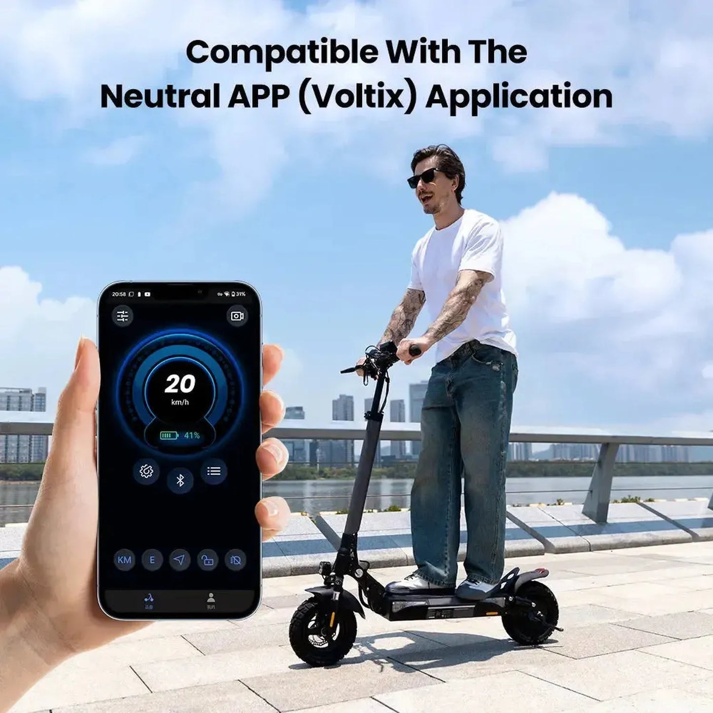 ISCOOTER W9 Folding Electric Scooter