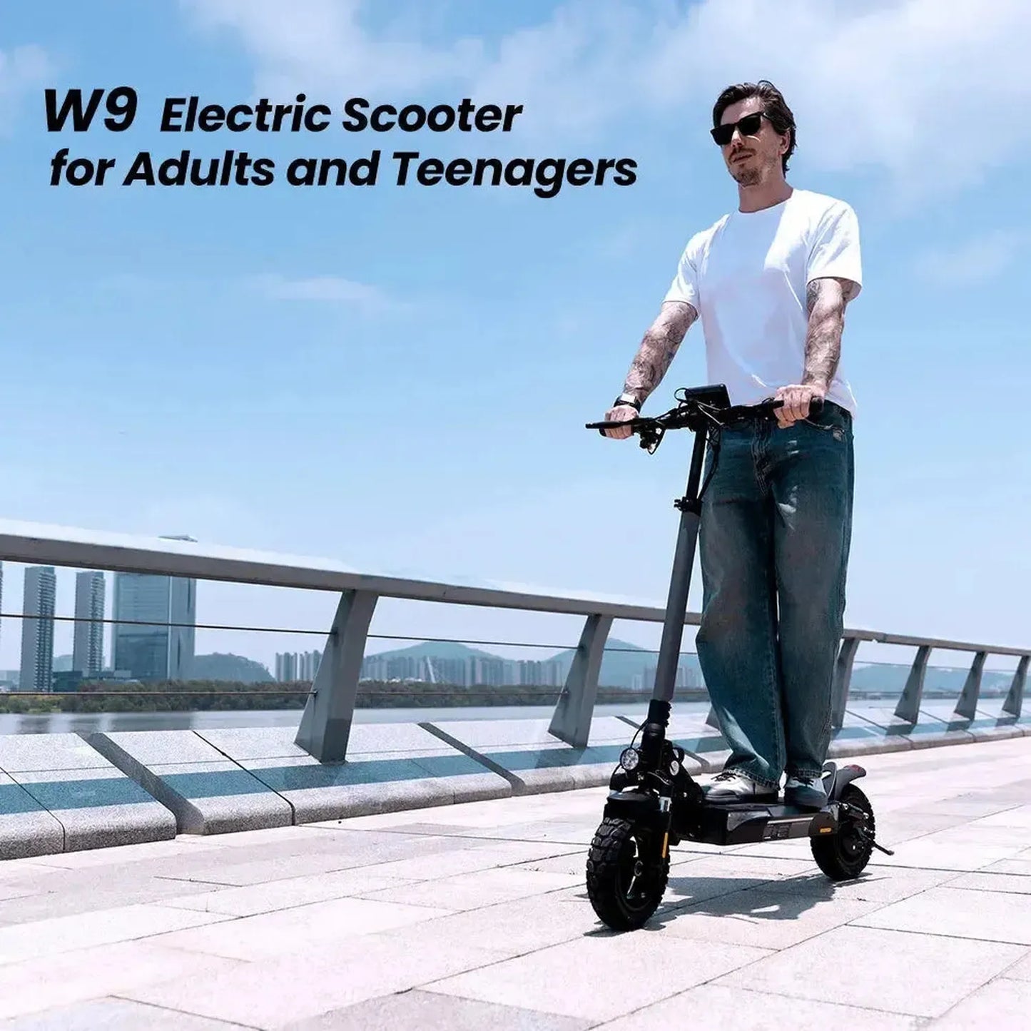 ISCOOTER W9 Folding Electric Scooter