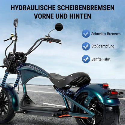 Mangosteen M1P Citycoco Electric Bike Scooter 2026 Upgraded